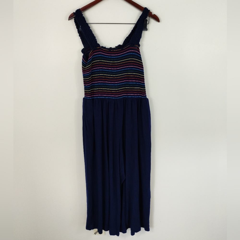 Modcloth Wide Leg Jumpsuit Size Large